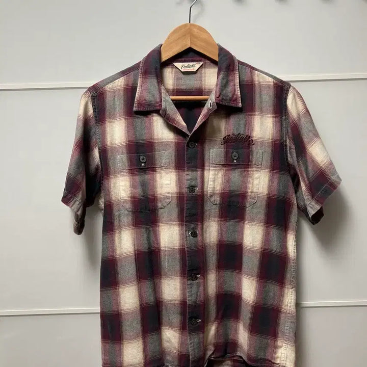 [BUNJANG] Radiall Checkered Shirt - Size M / radiall 라디얼 체크셔츠 M