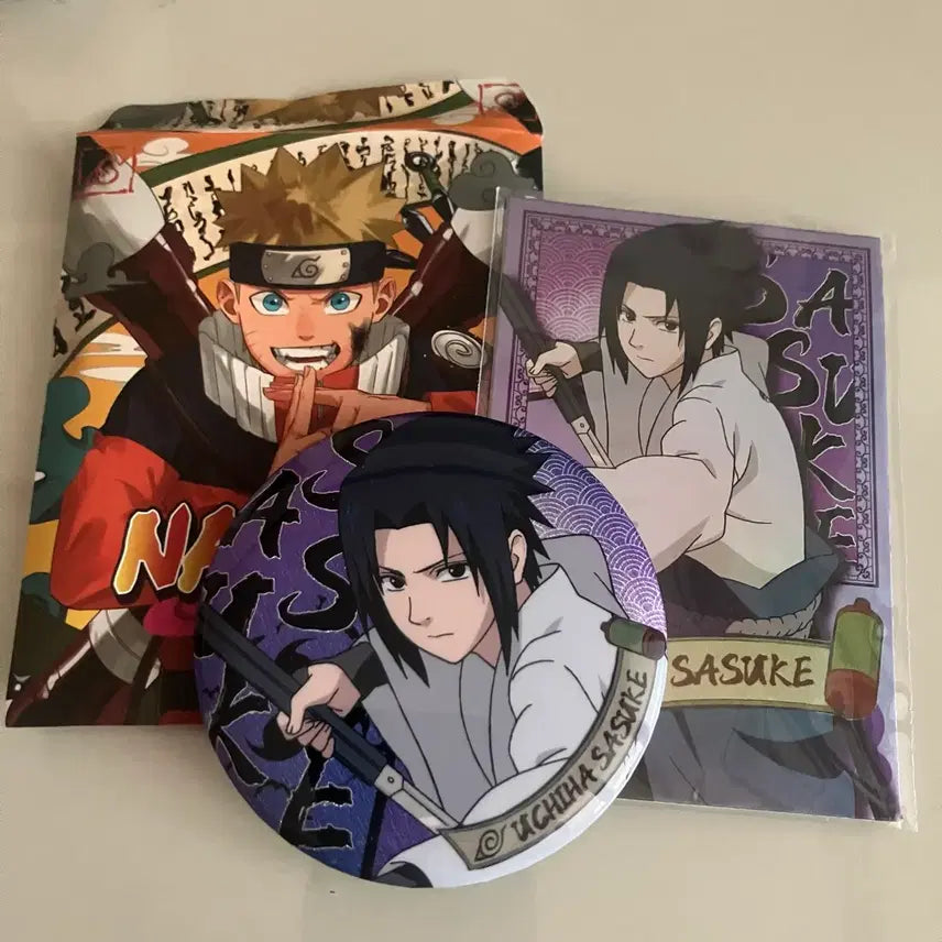 [BUNJANG] Naruto Sasuke Can Badge / 나루토 사스케 캔뱃지