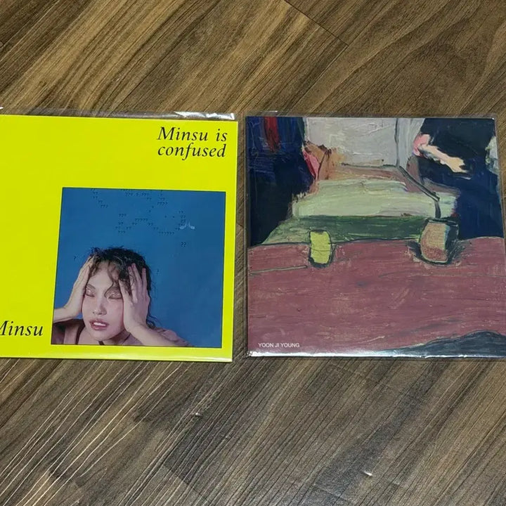 [BUNJANG] Yoon Ji Young/Minsoo 7-inch LP Bundle Set / 일괄) 윤지영/민수 7인치 LP 한정반