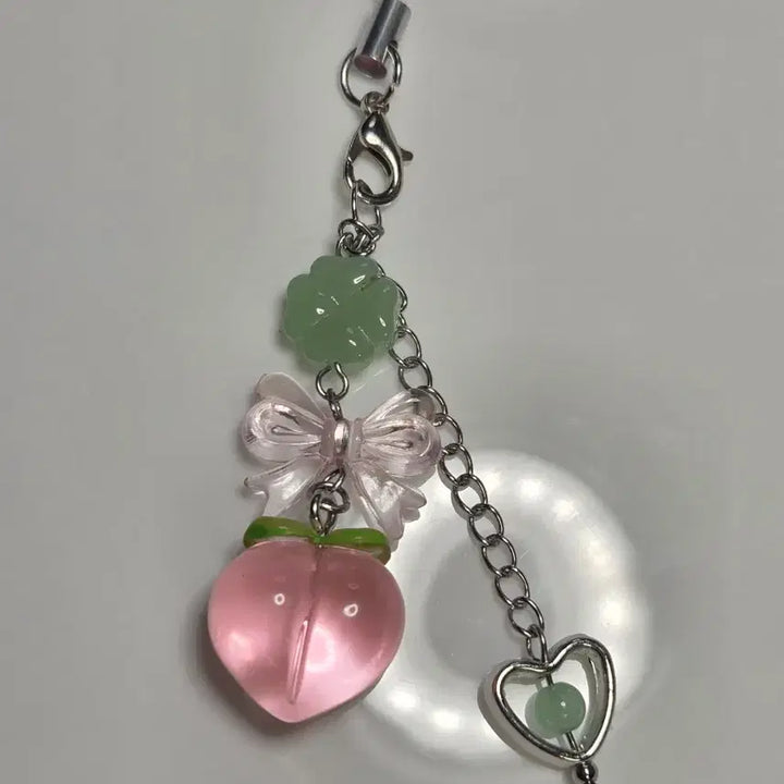 [BUNJANG] MADE Peach Keychain / [MADE] 복숭아키링