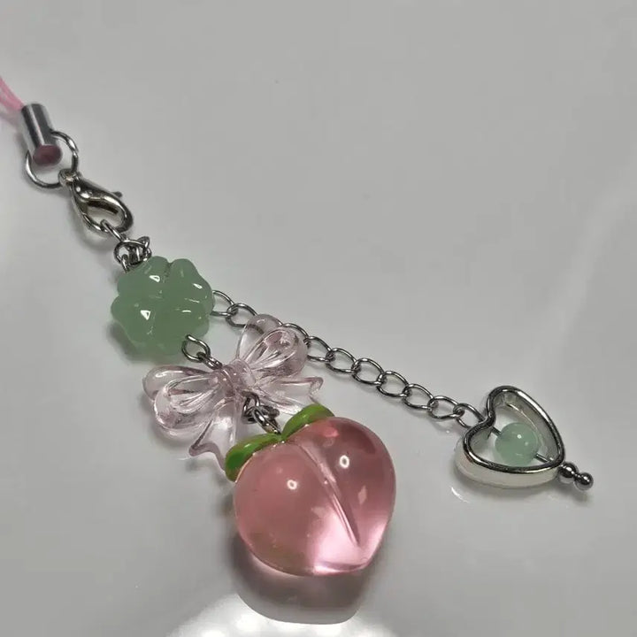 [BUNJANG] MADE Peach Keychain / [MADE] 복숭아키링