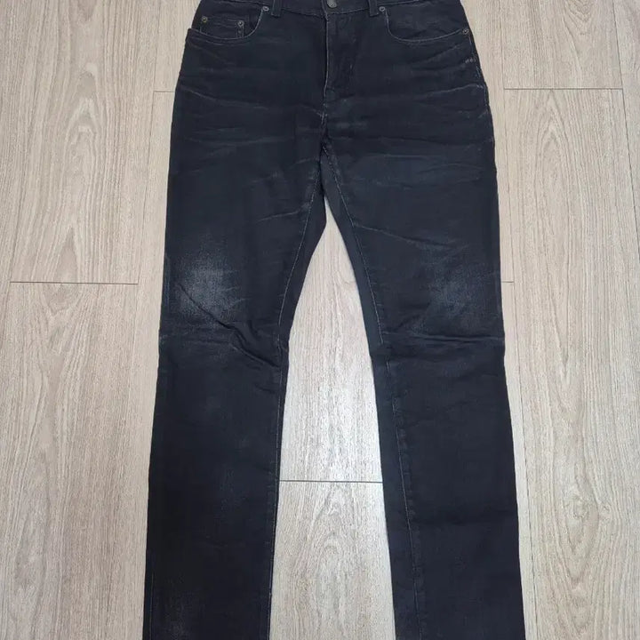 [BUNJANG] Saint Laurent Black Jeans 33 / 생로랑 블랙진 33사이즈 허리 기장 수선한듯