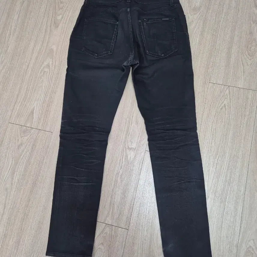 [BUNJANG] Saint Laurent Black Jeans 33 / 생로랑 블랙진 33사이즈 허리 기장 수선한듯