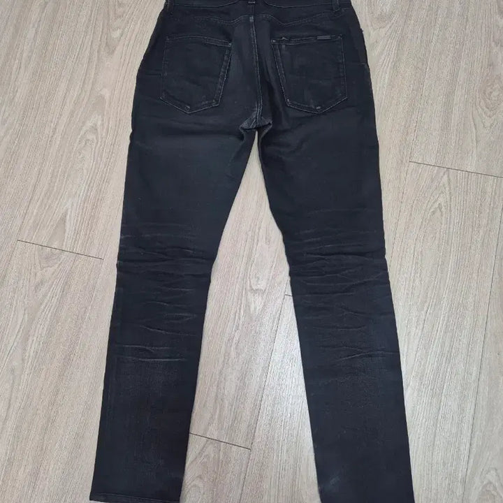 [BUNJANG] Saint Laurent Black Jeans 33 / 생로랑 블랙진 33사이즈 허리 기장 수선한듯