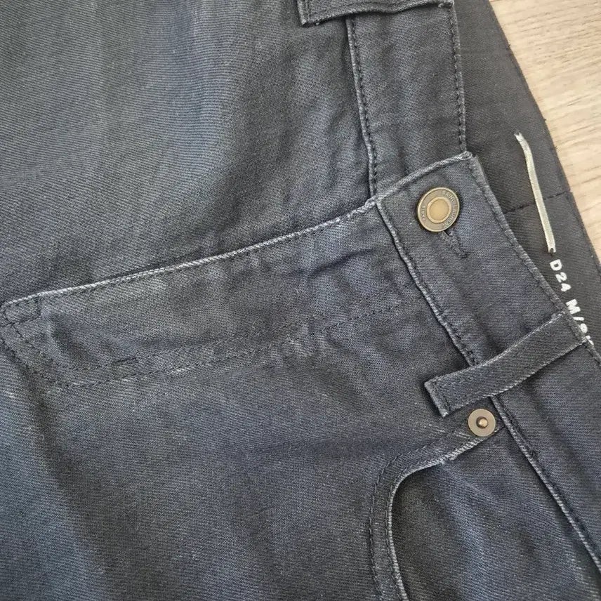 [BUNJANG] Saint Laurent Black Jeans 33 / 생로랑 블랙진 33사이즈 허리 기장 수선한듯