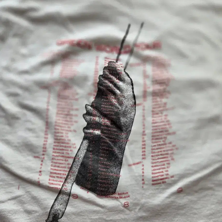 [SOLD OUT] 1989 R.E.M 그린 월드 투어 밴드티셔츠 [xl]