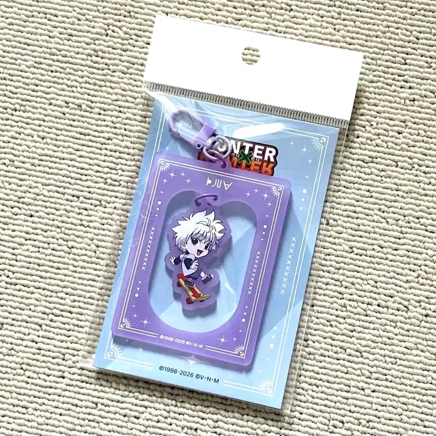 [BUNJANG] Aniplex Killua Pastel Acrylic Frame Key Holder Hunter x Hunter / 미개봉 애니플러스 키르아 파스텔 아크릴 프레임 키홀더 헌터x헌터 헌터헌터