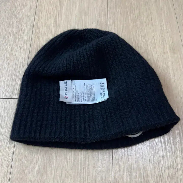 [BUNJANG] Moncler Wool &amp; Cashmere Beanie Black / [OS] 몽클레르 울 &amp; 캐시미어 비니 블랙