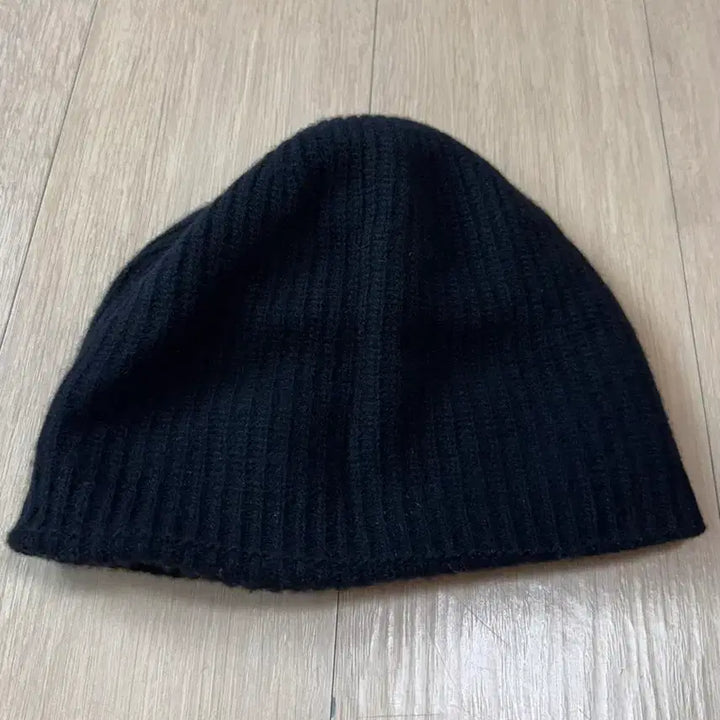[BUNJANG] Moncler Wool &amp; Cashmere Beanie Black / [OS] 몽클레르 울 &amp; 캐시미어 비니 블랙