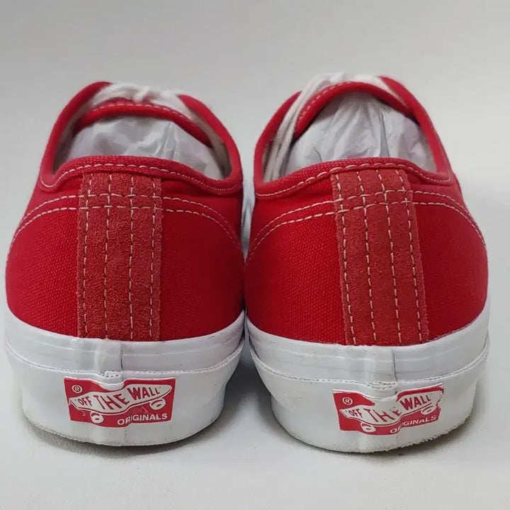 [BUNJANG] Vans Vault OG Authentic LX Red Sneakers / 반스 볼트 OG 어센틱 LX 레드 280