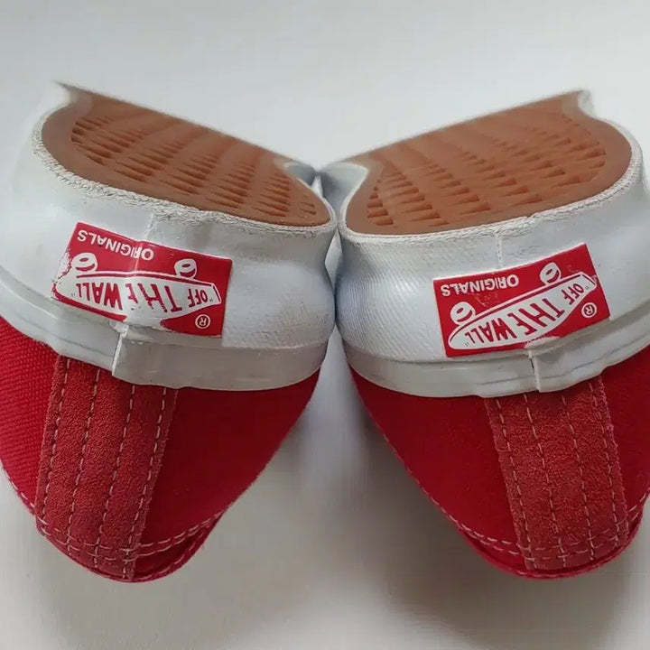 [BUNJANG] Vans Vault OG Authentic LX Red Sneakers / 반스 볼트 OG 어센틱 LX 레드 280