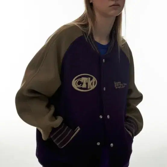 [BUNJANG] Techit Varsity Jacket M Size / 테켓 바시티 자켓