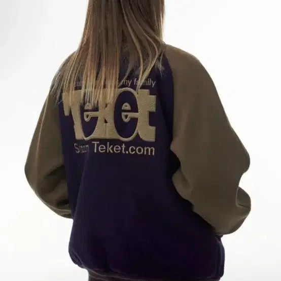 [BUNJANG] Techit Varsity Jacket M Size / 테켓 바시티 자켓