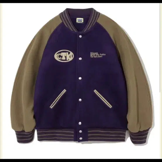 [BUNJANG] Techit Varsity Jacket M Size / 테켓 바시티 자켓