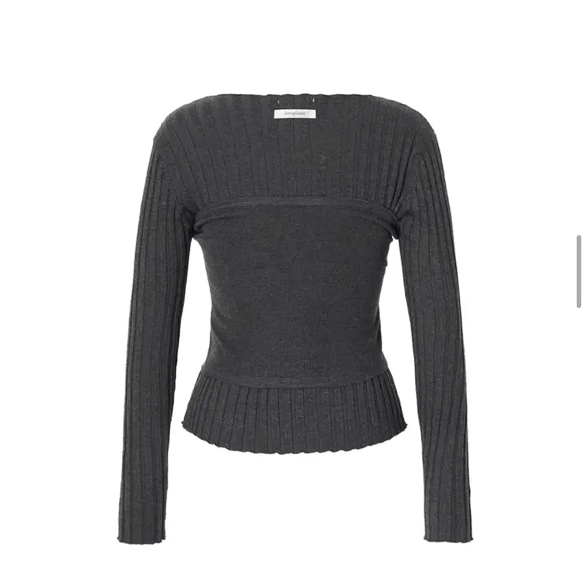 [BUNJANG] Zero Planet Selina Button Bustier Knit Set / 제로플래닛 셀리나 버튼 뷔스티에 니트 세트