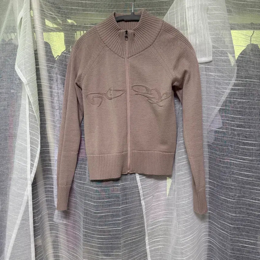 [BUNJANG] Sculptor Knit Zip-Up Cardigan XS / 스컬프터 니트 집업 가디건 XS