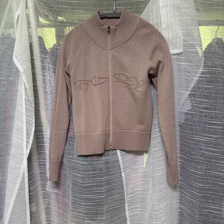 [BUNJANG] Sculptor Knit Zip-Up Cardigan XS / 스컬프터 니트 집업 가디건 XS