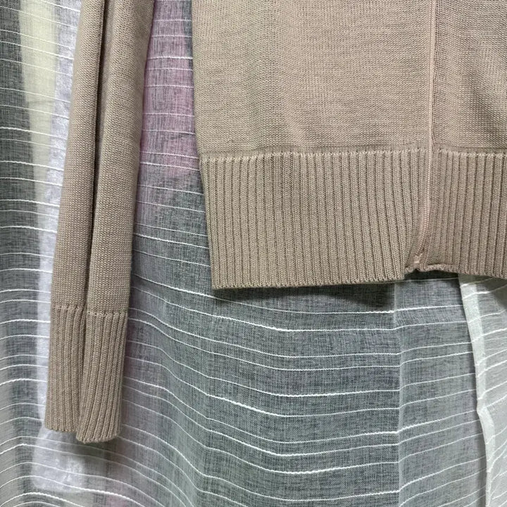 [BUNJANG] Sculptor Knit Zip-Up Cardigan XS / 스컬프터 니트 집업 가디건 XS