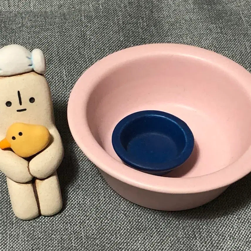 [BUNJANG] Toinz Bathing Pose Figure / 토인즈 목욕하는 척
