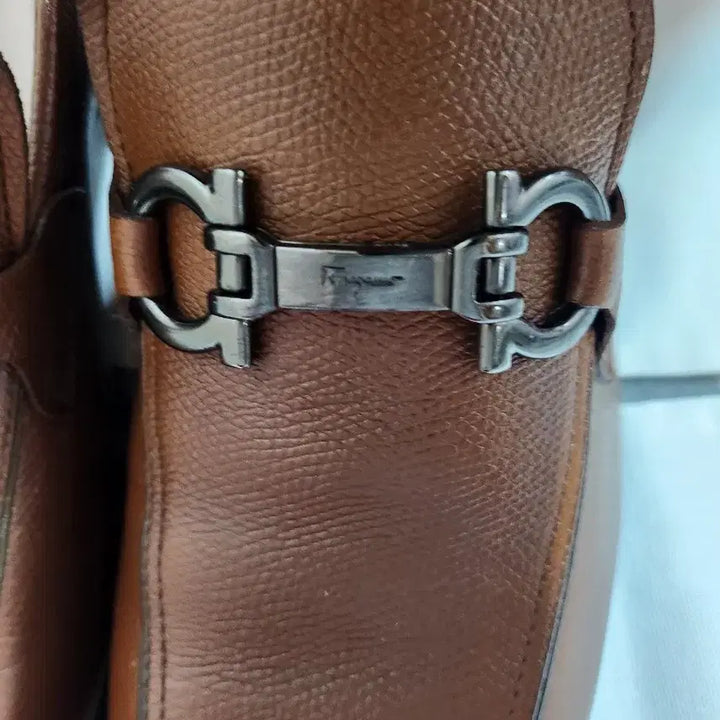 [BUNJANG] Salvatore Ferragamo Brown Leather Men&