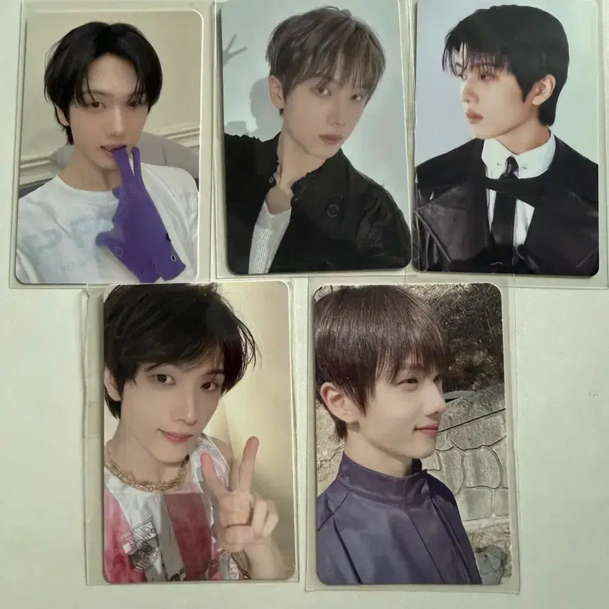 [BUNJANG] NCT Dream Jisung Photocard Bundle Set / NCT 엔시티드림 지성 포토카드 포카 5장 일괄
