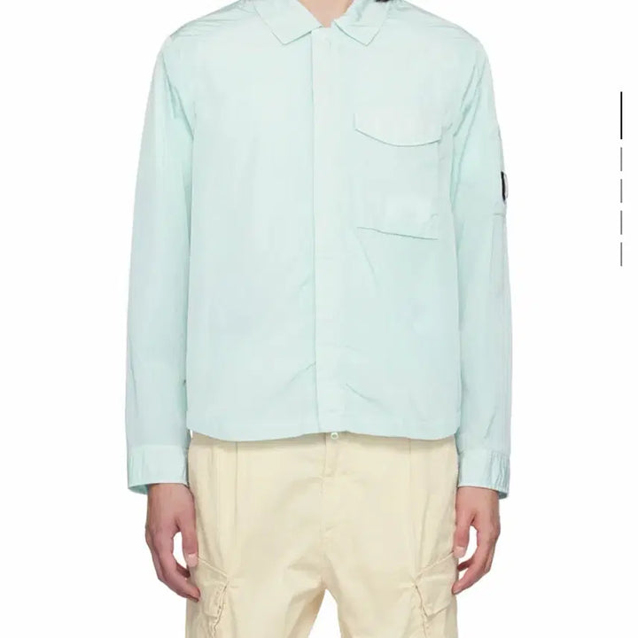 [BUNJANG] CP Company Chrome-R Sky Blue Jacket L / CP컴퍼니 크롬-R 스카이블루 자켓 L