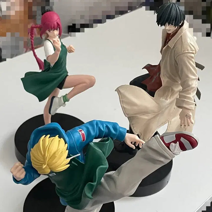 [BUNJANG] Sakamoto Days Shin, Lu, Nagumo Figure Bundle Set / 박스 없음) 사카모토 데이즈 신, 루, 나구모 피규어 일괄