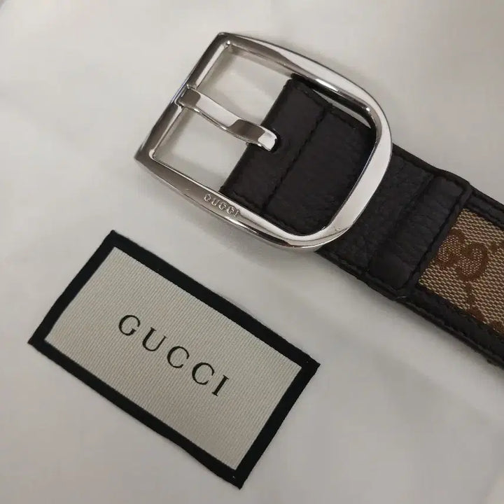 [SOLD OUT] 구찌 마이크로시마 GG 로고 벨트 정품 100/40