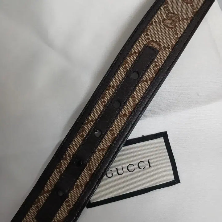 [SOLD OUT] 구찌 마이크로시마 GG 로고 벨트 정품 100/40