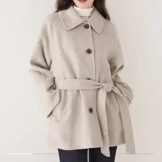 [BUNJANG] Roem Balmacaan Midi Coat / 로엠 발마칸 미디 코트
