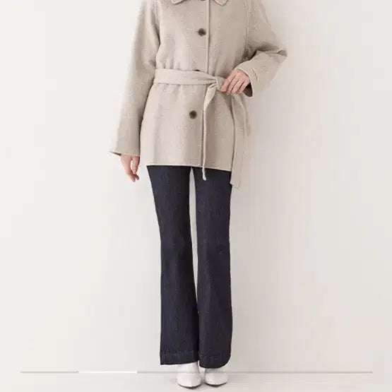 [BUNJANG] Roem Balmacaan Midi Coat / 로엠 발마칸 미디 코트
