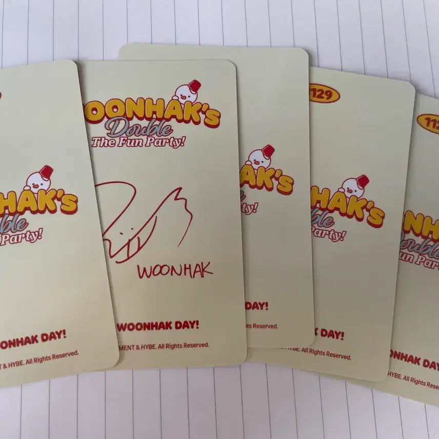 [BUNJANG] BOYNEXTDOOR - Woonhak - Birthday MD Photocard / 보넥도 운학 생일 엠디 포토카드