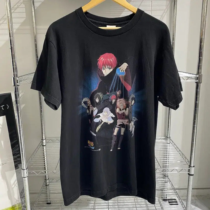 [BUNJANG] Naruto Sasori Bootleg Anime T-shirt / 나루토 사소리 부틀렉 애니메이션 티셔츠