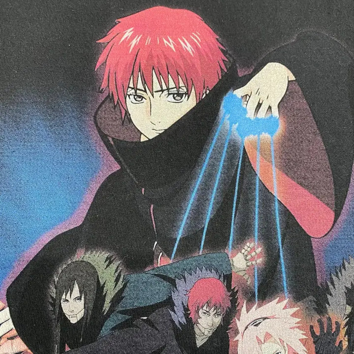 [BUNJANG] Naruto Sasori Bootleg Anime T-shirt / 나루토 사소리 부틀렉 애니메이션 티셔츠