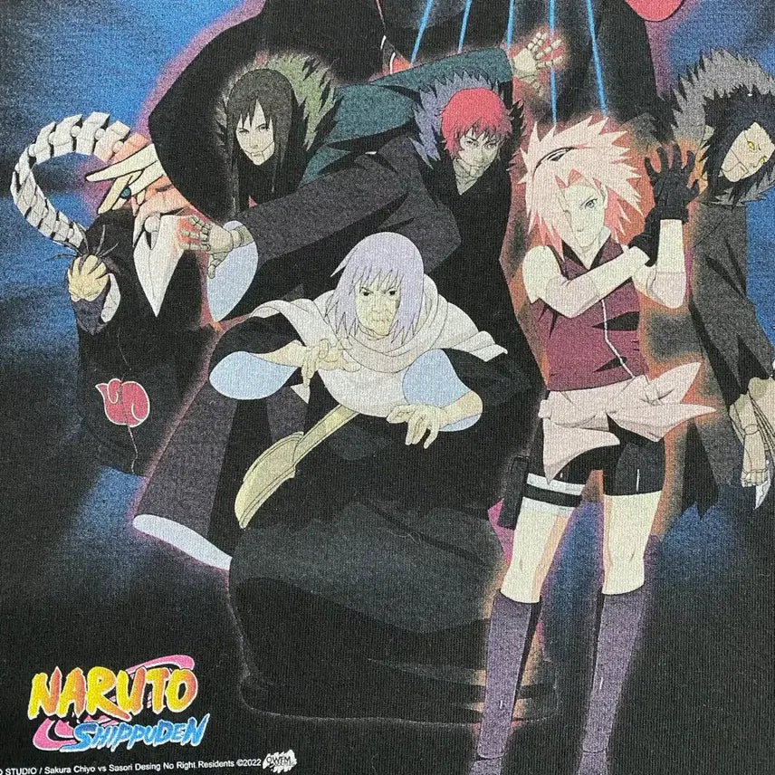 [BUNJANG] Naruto Sasori Bootleg Anime T-shirt / 나루토 사소리 부틀렉 애니메이션 티셔츠