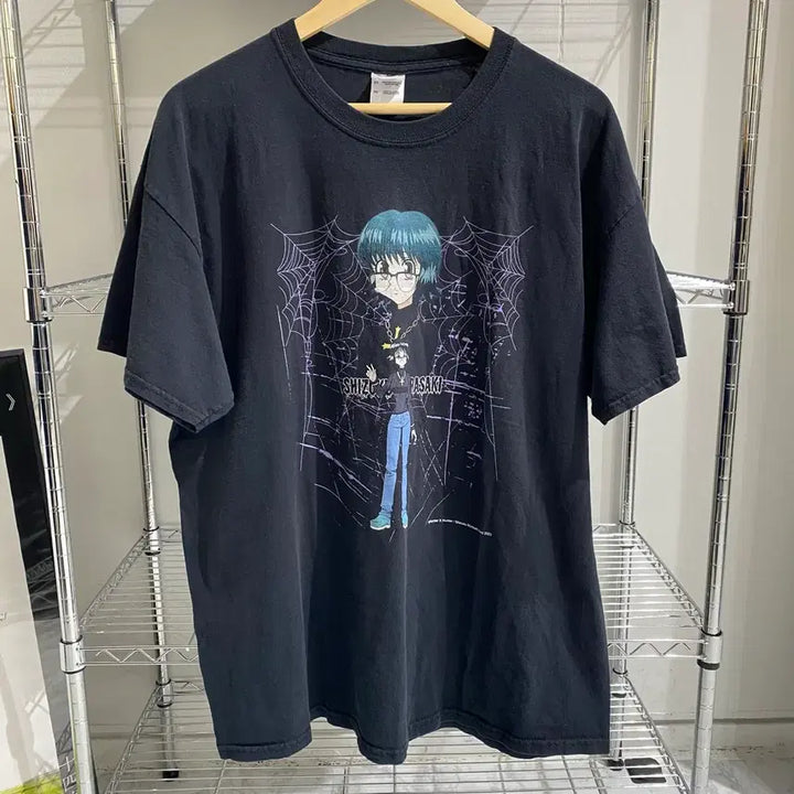 [BUNJANG] Hunter x Hunter Shizuku Bootleg Animation T-shirt / 헌터x헌터 시즈크 부틀렉 애니메이션 티셔츠