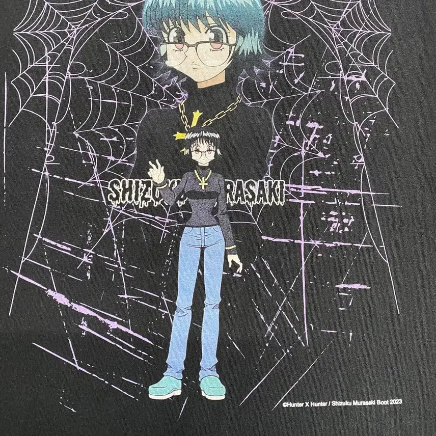 [BUNJANG] Hunter x Hunter Shizuku Bootleg Animation T-shirt / 헌터x헌터 시즈크 부틀렉 애니메이션 티셔츠