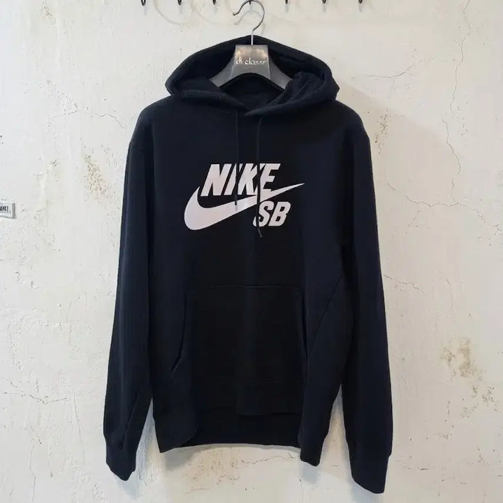 [BUNJANG] Nike SB Black Fleece Hoodie L / 나이키 SB 블랙 기모 후드티 L
