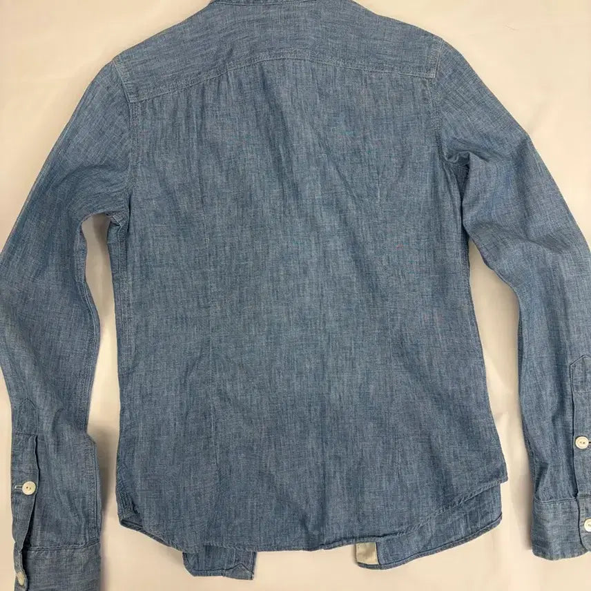 [BUNJANG] Polo Ralph Lauren Blue Chambray Shirt / [S] 폴로 랄프로렌 블루 샴브레이 셔츠