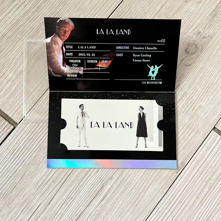 [BUNJANG] La La Land Limited Edition Movie Ticket / 라라랜드 한정판 티켓