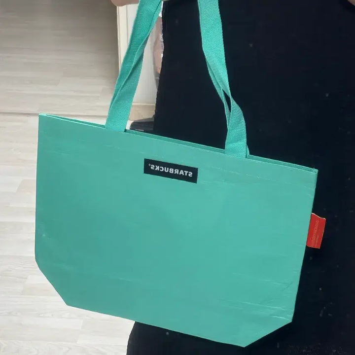 [BUNJANG] Starbucks Mint Eco-bag / 새상품 해외 스타벅스 굿즈 민트 에코백