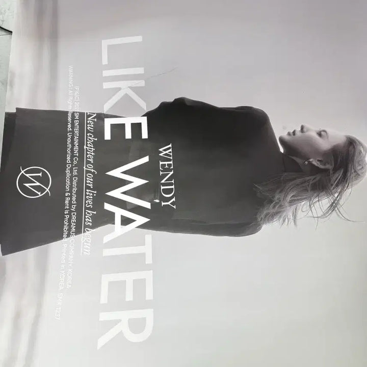 [BUNJANG] Red Velvet Wendy Like Water Bundle Set Poster / 레드벨벳 웬디 포스터 like water 2종 일괄