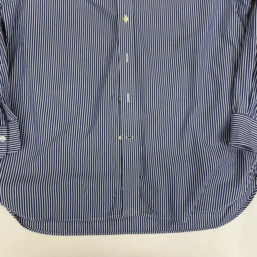 [BUNJANG] Polo Ralph Lauren Striped Classic Fit Shirt / [M]  폴로 랄프로렌 스트라이프 클래식핏 셔츠 남방