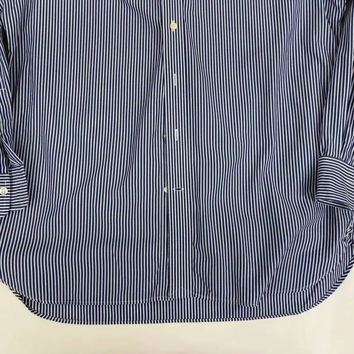 [BUNJANG] Polo Ralph Lauren Striped Classic Fit Shirt / [M]  폴로 랄프로렌 스트라이프 클래식핏 셔츠 남방
