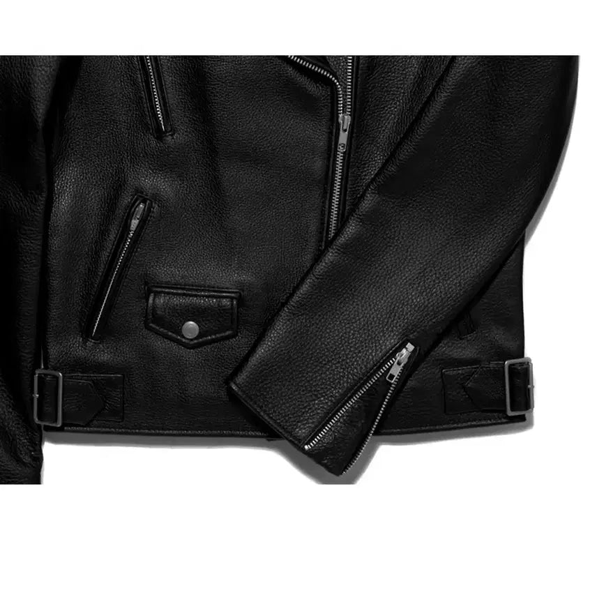 [BUNJANG] Vivastudio Rider Leather Jacket / Vivastudio 라이더스 레더 자켓
