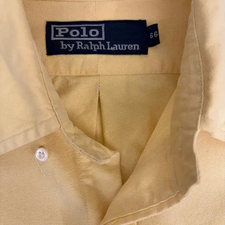 [BUNJANG] Polo Ralph Lauren Yellow Oxford Shirt / [M] 폴로 랄프로렌 옐로우 옥스퍼드 셔츠