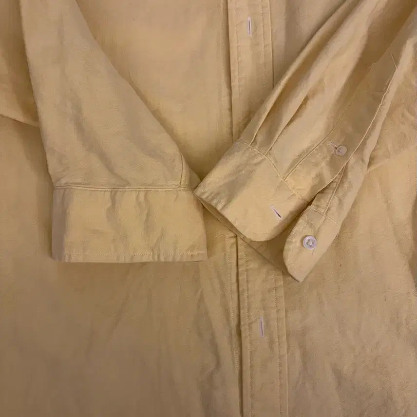 [BUNJANG] Polo Ralph Lauren Yellow Oxford Shirt / [M] 폴로 랄프로렌 옐로우 옥스퍼드 셔츠