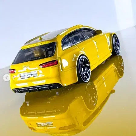 [BUNJANG] Hot Wheels Audi Avant RS6 Yellow Wagon Diecast Car / 핫휠 아우디 아반트 RS6 옐로우 웨건 왜건 다이캐스트 미개봉 새상품