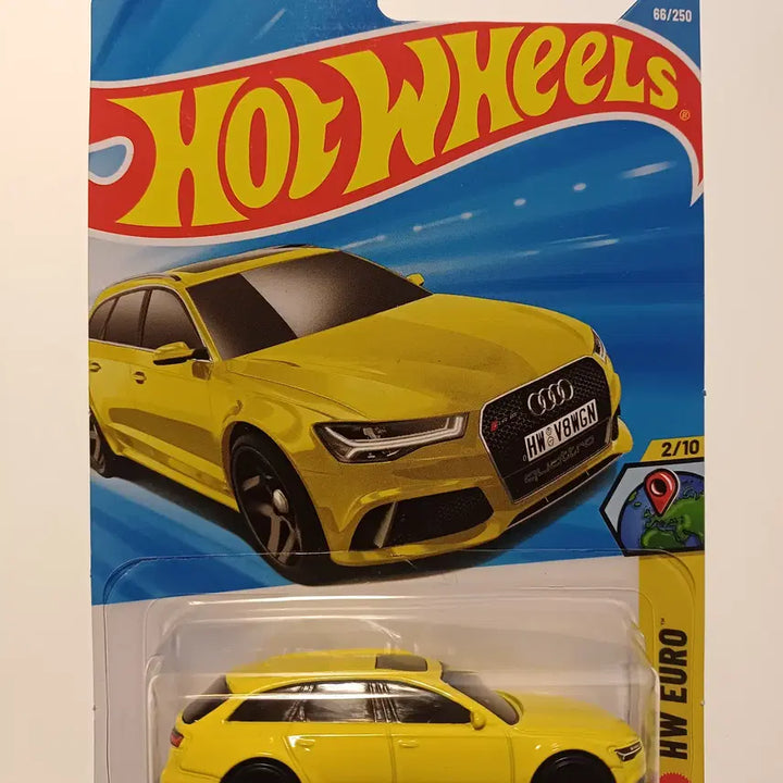 [BUNJANG] Hot Wheels Audi Avant RS6 Yellow Wagon Diecast Car / 핫휠 아우디 아반트 RS6 옐로우 웨건 왜건 다이캐스트 미개봉 새상품