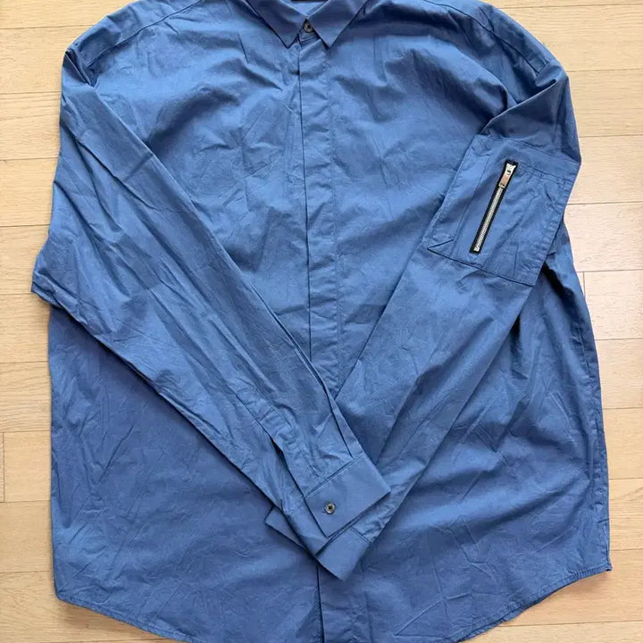 [BUNJANG] Moma Design Linen Shirt Bundle Set / 모마디자인 준지 마원 셔츠 블루 50